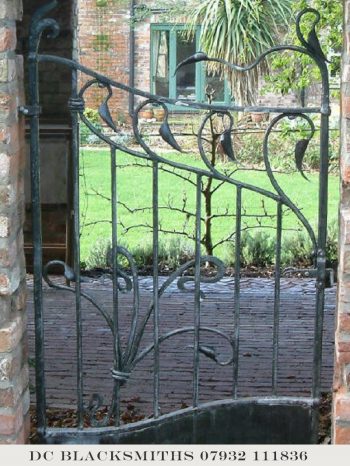 Bespoke Wrought Iron Gates, Contemporary Wrought Iron Gates