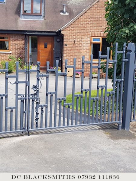 wrought iron, Home
