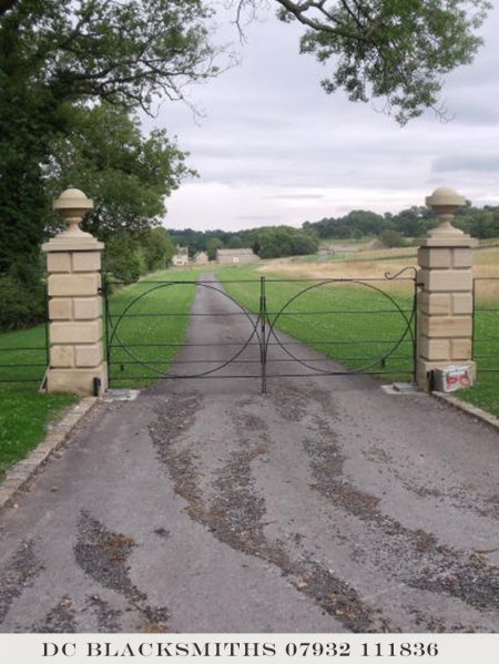 Wrought Iron Gates, Traditional Style Wrought Iron Gates