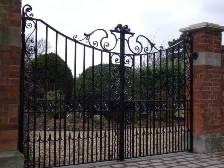 Wrought Iron Gates, Traditional Style Wrought Iron Gates