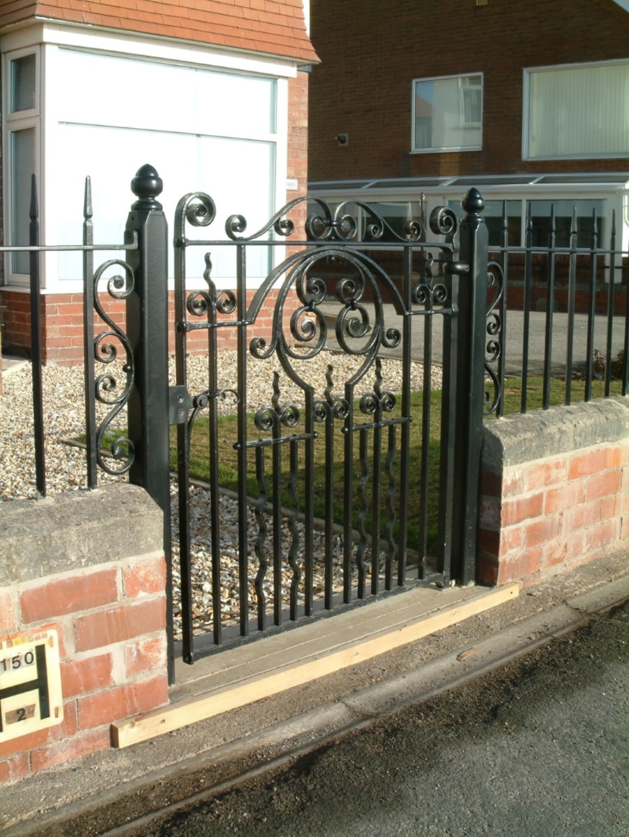 Wrought Iron Gates, Traditional Style Wrought Iron Gates