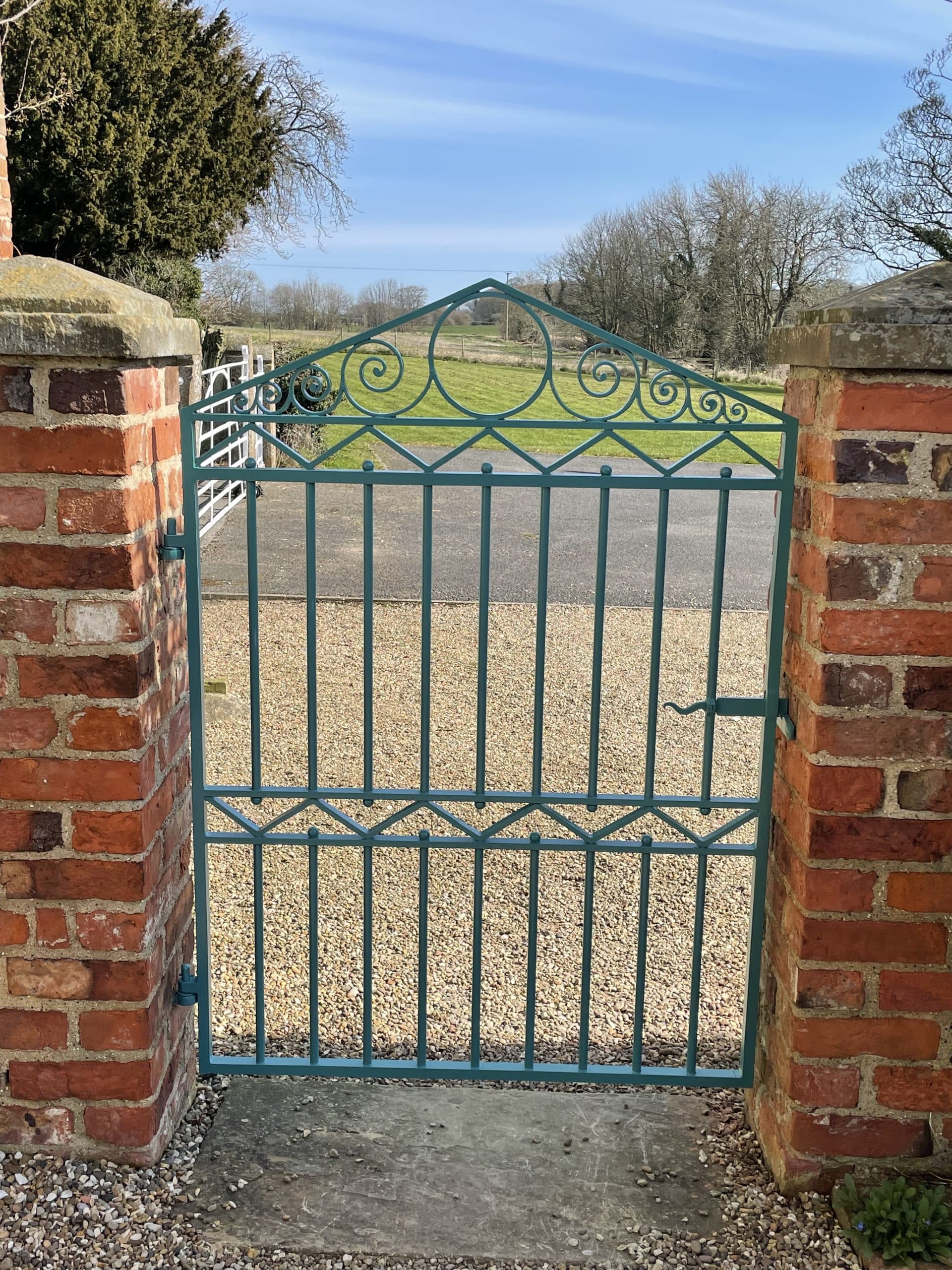 Wrought Iron Gates, Traditional Style Wrought Iron Gates