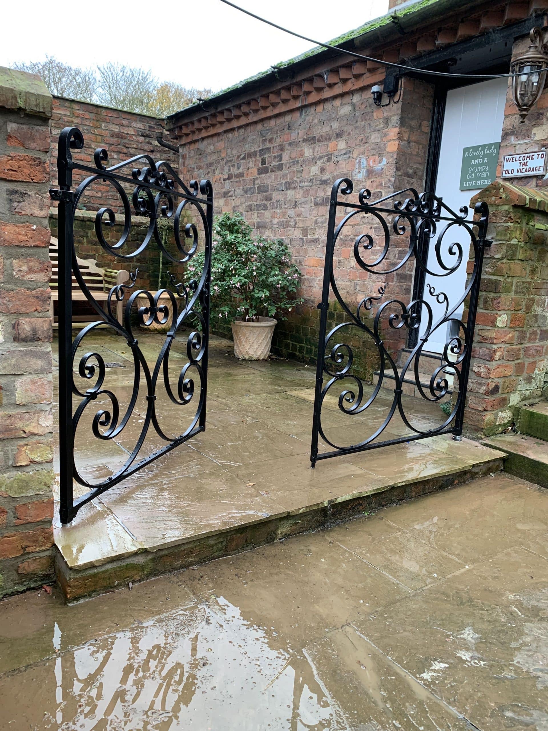 Wrought Iron Gates, Traditional Style Wrought Iron Gates