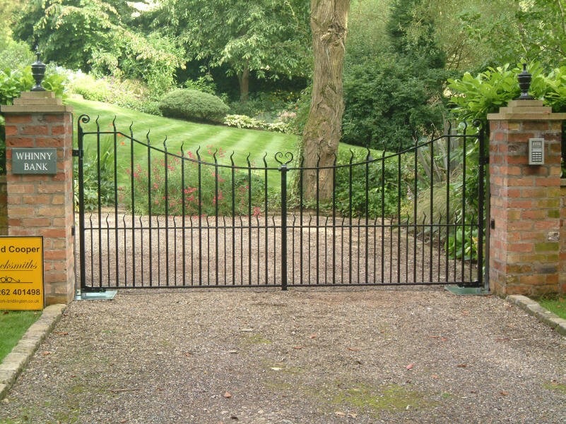 Wrought Iron Gates, Traditional Style Wrought Iron Gates